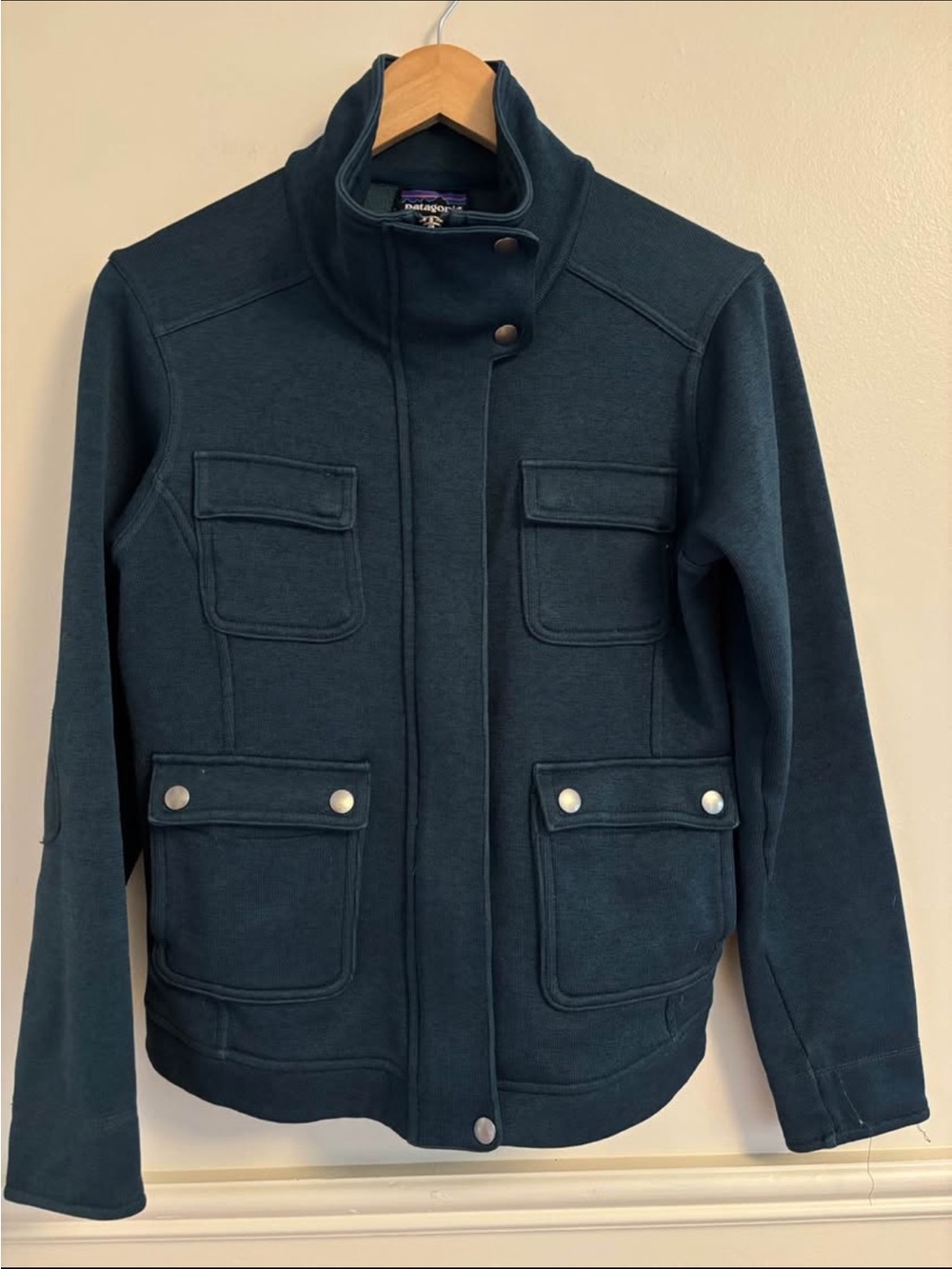 Patagonia Dark teal Utility Jacket with Snap Pockets